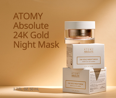 ATOMY Absolute 24K Gold Night Mask Masker Wajah