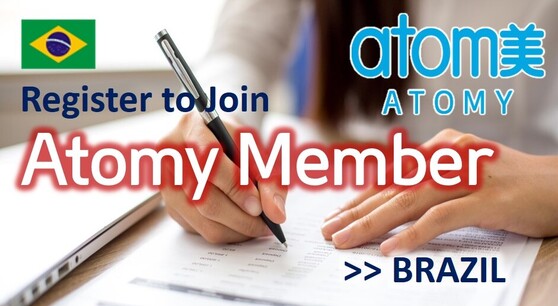 Join Register Atomy Member Distributor in Brazil