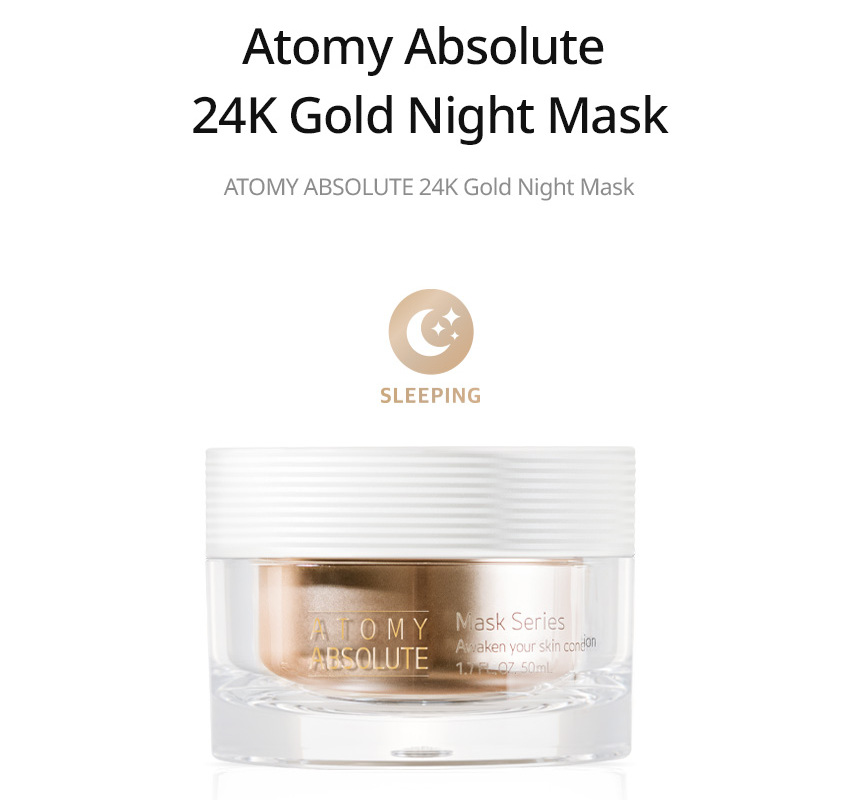 Absolute24KGoldNightMask2_Atomy Cara Beli Pesan