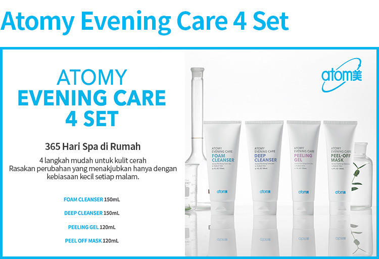 Atomy Evening Care Cara Kulit Cerah Alami