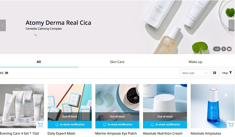 Atomy Absolute Skincare in Latvia Best Product