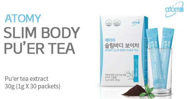 Atomy Slim Body Puer Tea Extract Powdered Diet